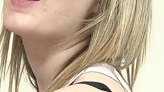 Sunburnt Brunette Lacey and Blonde Faye Are Fond if Frigging in Lesbian College Games