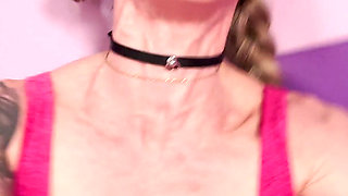 POV Wrestling with Breast in Your Face and Titty Fuck Ending with Mars Solo