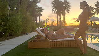 My Wife and My Stepsister with Giant Tits Ride on My Cock- Yasmina Khan - Taste Demonia