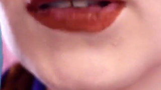 Asmr Video- Hot Sounding - Blue Nitrile Gloves Fetish Close up Video