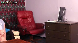 Steamy CFNM babes loves deep throat