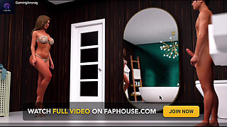 All Stepmom Sex Scenes - Full Walkthrough part 1 - Measuring My Cum