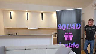 Ally Horny Takes Airtight Anal Gangbang
