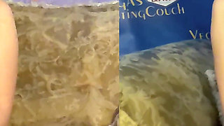 Asian Cute MILF POV Anal Masturbation- Throated-doggy Bound Orgasm