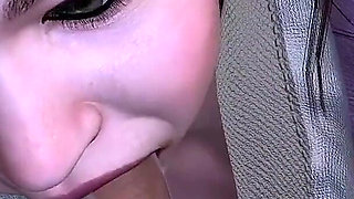 Double Blowjob by two Thick mature Asian Milfs: 3D Porn