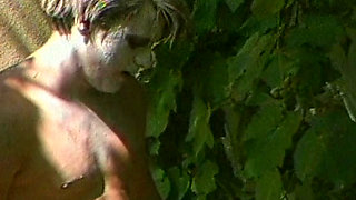 Outdoor Anal Pounding Leaves Ass Gaping Wide Open