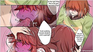 Kris Has To Fuck Susie To Remove The Curse Deltarune Hentai - Car Toon