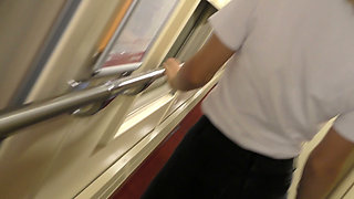 Public Train! Sucks in Toilet! Fucking in Van ( Train Car )