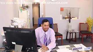 Bring Your Stepdaughter To Work Day With Gigi Flamez, Juan Largo And Katalina Mills