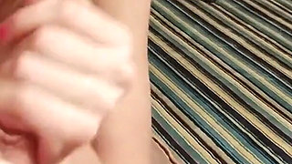 POVPERV - Chastity Lynn amazing cock teasing and edging handjob!