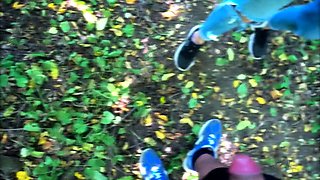 Public Blowjob in the Park with a Hot Teen Babe