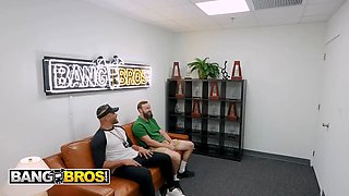 Bangbros - Serena Santos turns college coach chris into her sex toy, gagging & riding him to jizz