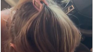Regularly I Have To Suck My Boss In The Car And Swallow His Cum In The Parking Lot