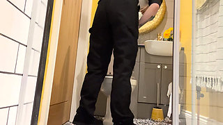 Air Bnb Toilet Peeker