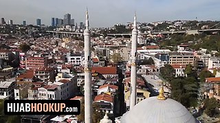 Hijab hookup - muslim chick alexia anders pleasures her bf and makes him cum on her arab vagina