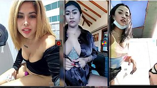 MV307  MIX 3 THAI CASUAL AND 2 GIRLS SPREAD LEGS SIMULTANEOUS: Xhamster, Asian  Masturbation Porn