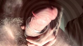 Barespanks' Cock Dribbles Precum While Fucking Your Mind