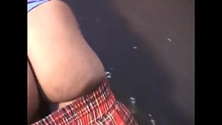 Skinny blonde slut tied up and whipped in vintage bondage