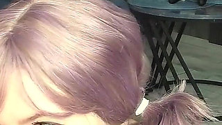 A Cock-hungry Stranger Sucks a Big Dick Hard and Passionately and Swallows Cum