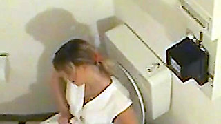 Amateur Phone Sex on the Doctor's Toilet