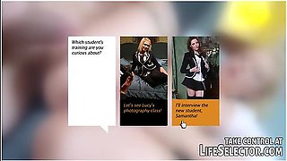 Venetian Schoolgirls Get Fucked - Mira Sunset, Samantha Bentley And Coco De Mal