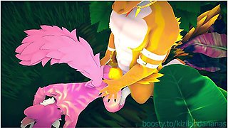 Femboy Kitty Is Looking For Other Kind Of Easter Eggs - Vrchat Furry Erp