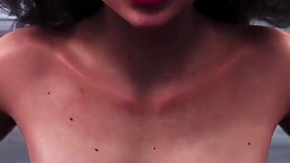 4 Bimbo Sluts with Fake Tits Get Massive Facials - My Bimbo Dream Part 1