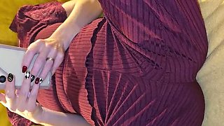 Massaging My Hairy Pussy With a Magic Wand Gives Me an Intense Orgasm