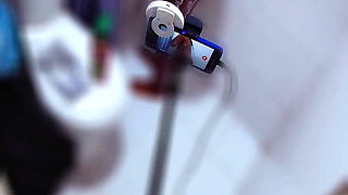 Sexy Lil Latina Shower Fuck Show