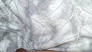 Step mom relaxing massage for step son big dick in bed