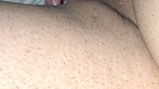 Step mom Controls step son Cock and Moans while handjob him in bed