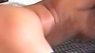 Hot Black Pussy in Fishnet Stockings Assfucked by a Big Black Cock