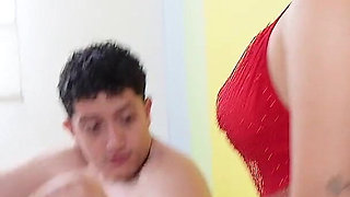 I Seduce My Brother-in-law with My New Lingerie and He Ends up Putting His Huge Cock in My Wet Pussy