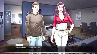 Nympho strap-on action with horny animated girls