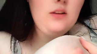 BBW Babysitter Loves Being Touched
