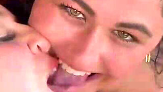 Two Thick Babes in Blue