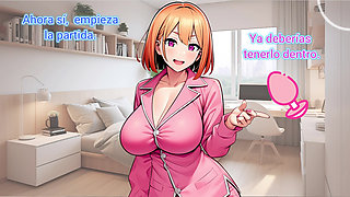 Spanish audio JOI - Watch out! For gamers who love anal, don't miss this perverse JOI.