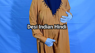 Indian Desi Village Housewife Clear Hindi