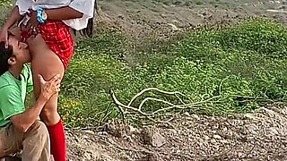 Perverted Old Peasant Finds a Beautiful Student in Uniform in the Countryside and Seduces Her to Have Sex with Her