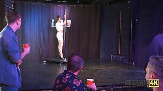 Public Strip Club Sex With a MILF