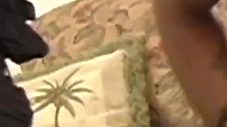 Busty ebony skinned Xena fucks and sucks a big black cock