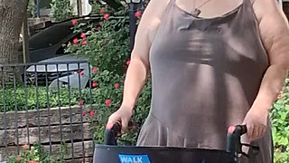 Summer Has Arrived! Time for the First Visit to the Pool Sexy Big Nurse Vicki Style!