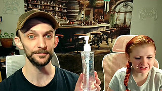 Mrgras Water-based Premium Lube Unboxing and Creampie