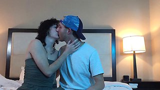Gracie Lou and Bailey Wildes Sexy Petite Tatted Kissing Compilation