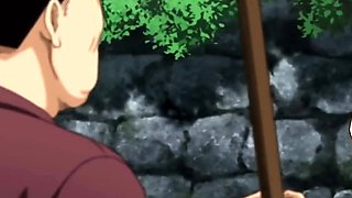 HENTAI Teacher Taken by Villagers in a Dark Forest Ritual