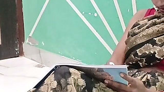 Indian College Girl Seduces Teacher After Homework Scolding, Real Homemade