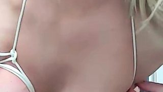 hot amateur blonde close up masturbation HD
