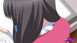 Hot Teens Fuck on Beach - Hentai Anime Sex with Big Tits and Creampie