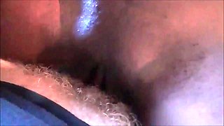 Passionate ebony shares intense POV pleasure with massive throbbing shaft