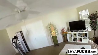 Leya Falcon takes a BBC in every hole